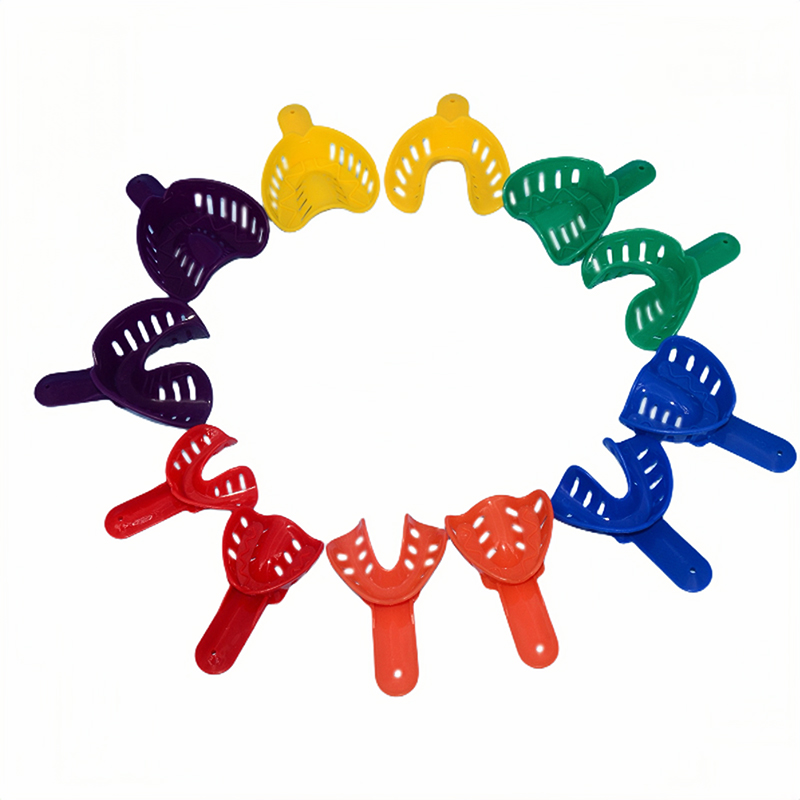 Teeth Whitening Tray - 12pcs Dental Impression Trays Disposable Plastic