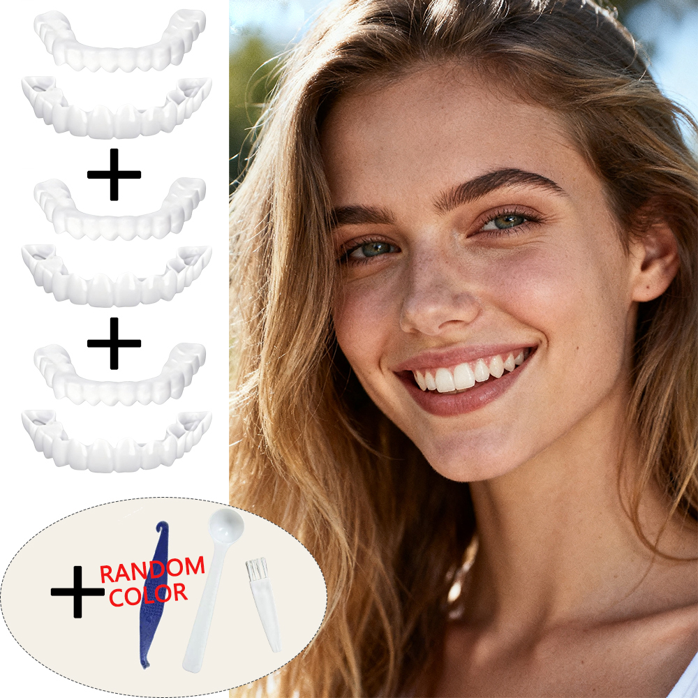 Teeth Whitening Video - New KOL Influencer Teeth Veneers Reusable