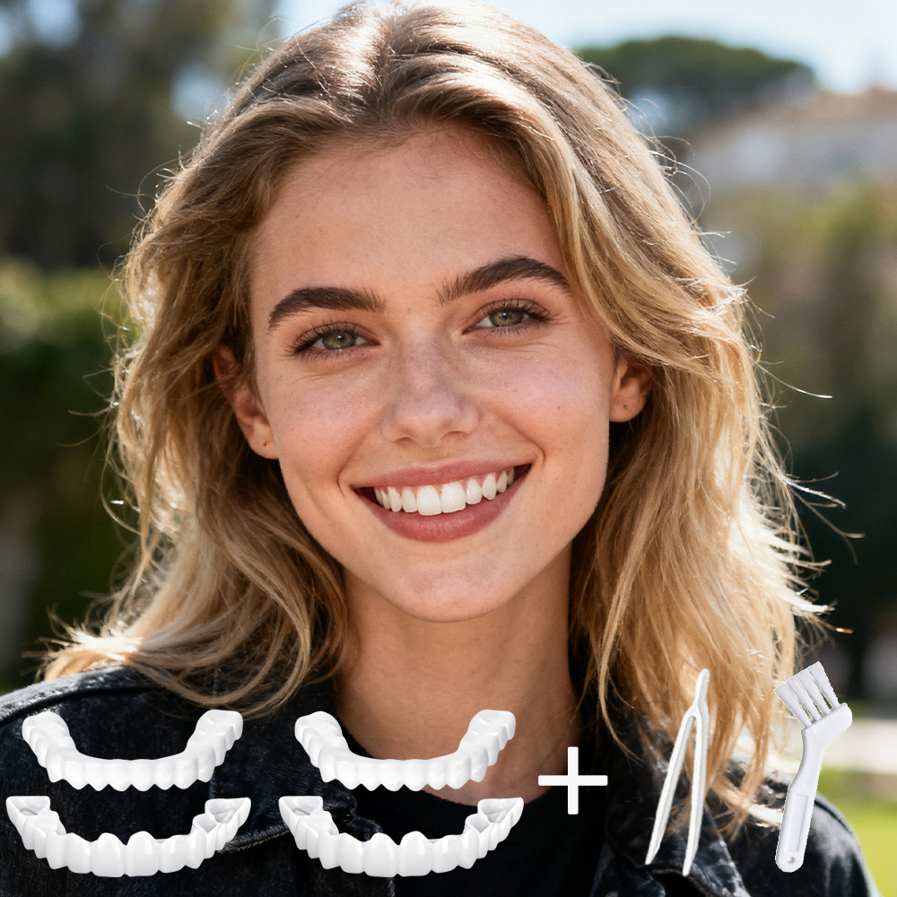 Teeth Whitening Video - Video Shooting Special Teeth Veneers Reusable