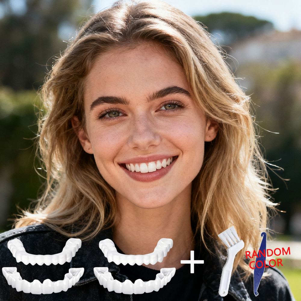 Teeth Whitening Video - New KOL Influencer Teeth Veneers Reusable