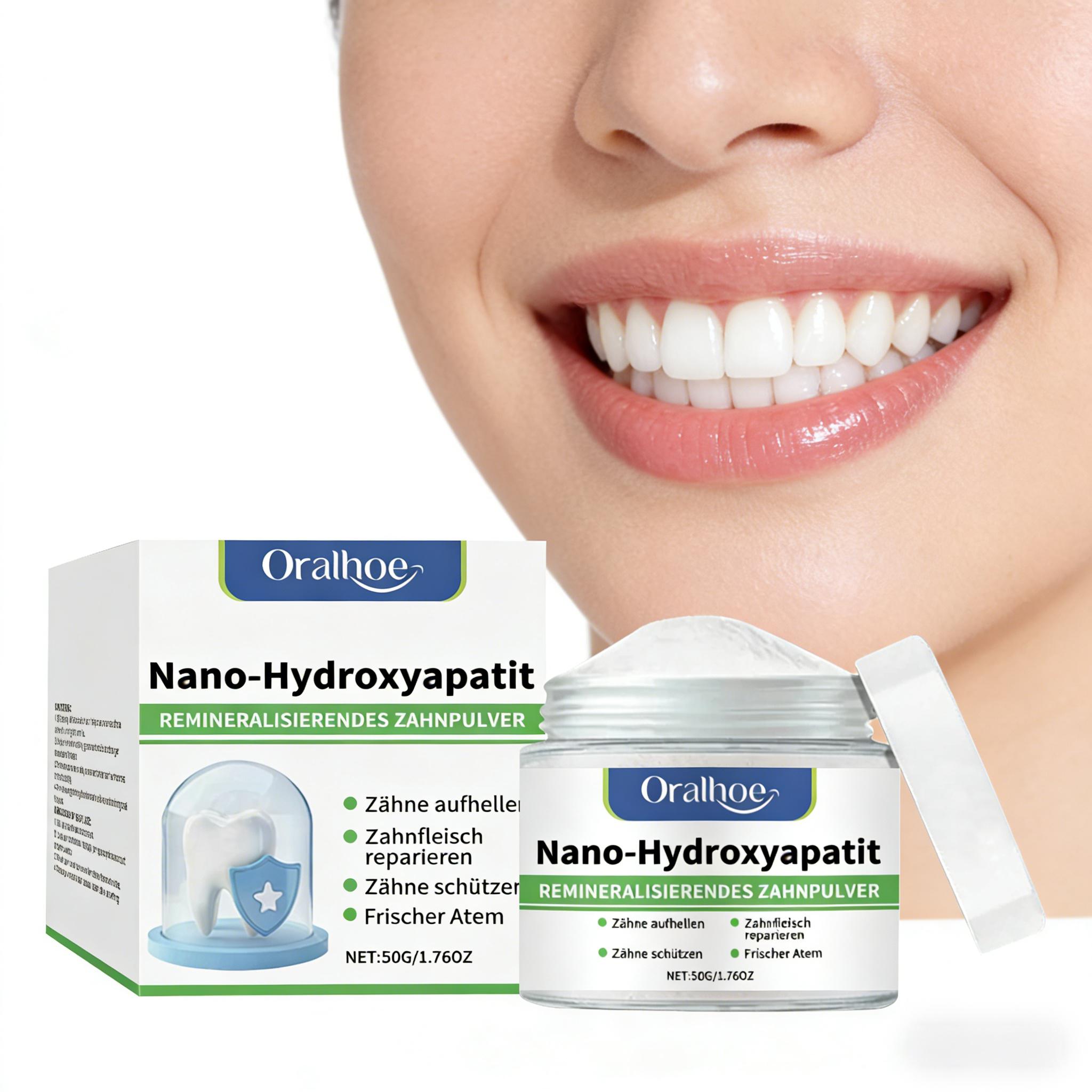 Teeth Whitening Clinic - Oralhoe Whitening Tooth Powder Deep Cleaning