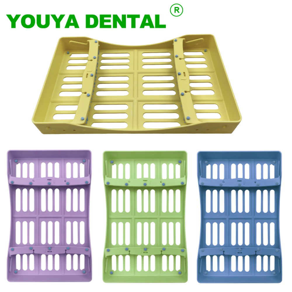 Teeth Whitening Tray - 10 Holes Dental Instrument Rack Placing