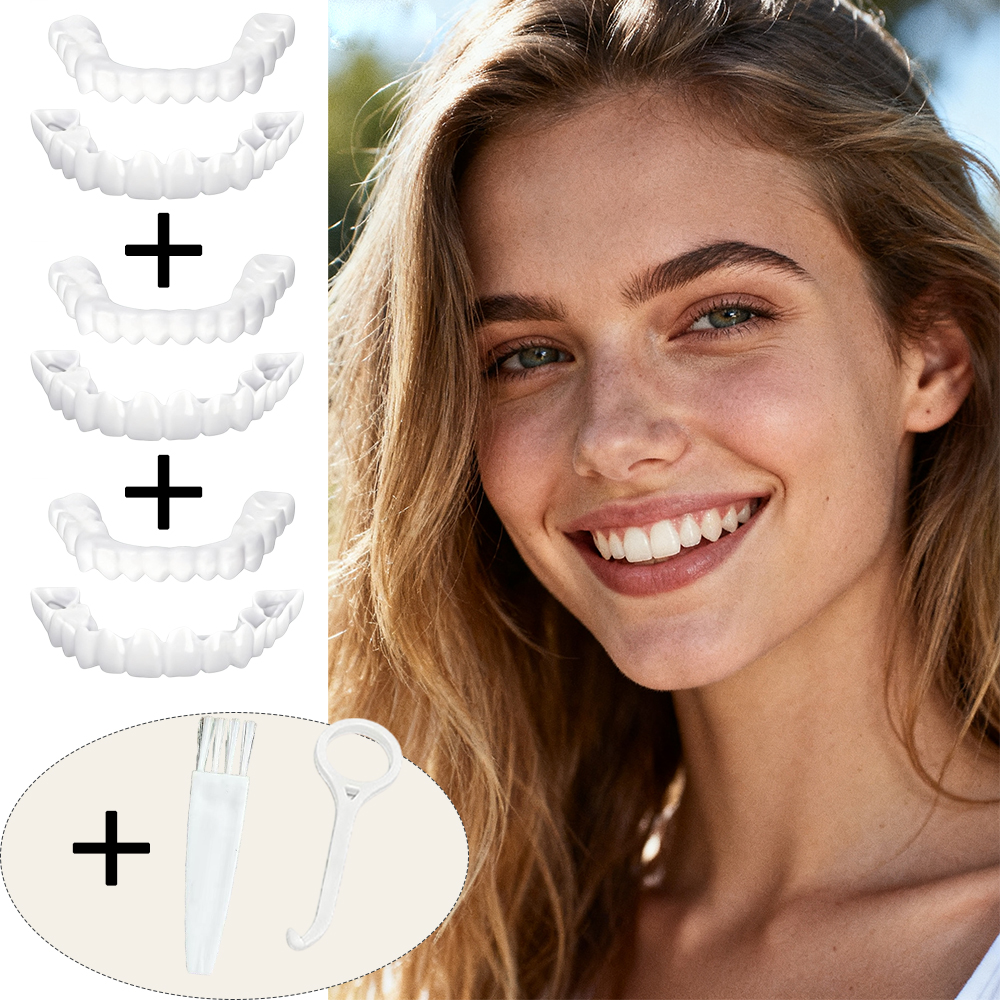 Teeth Whitening Video - Video Shooting Special Teeth Veneers Reusable