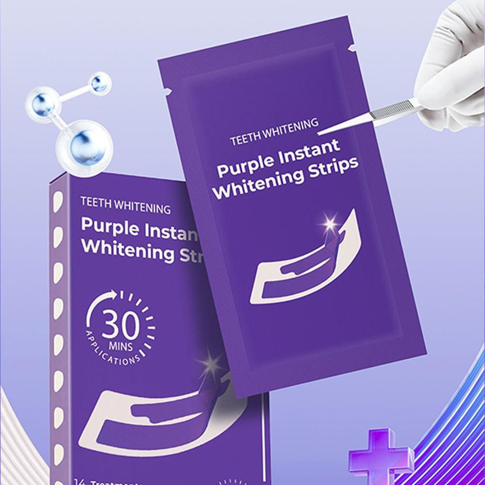 Teeth Whitening Clinic - V34 Teeth Whitening Strips - Enamel