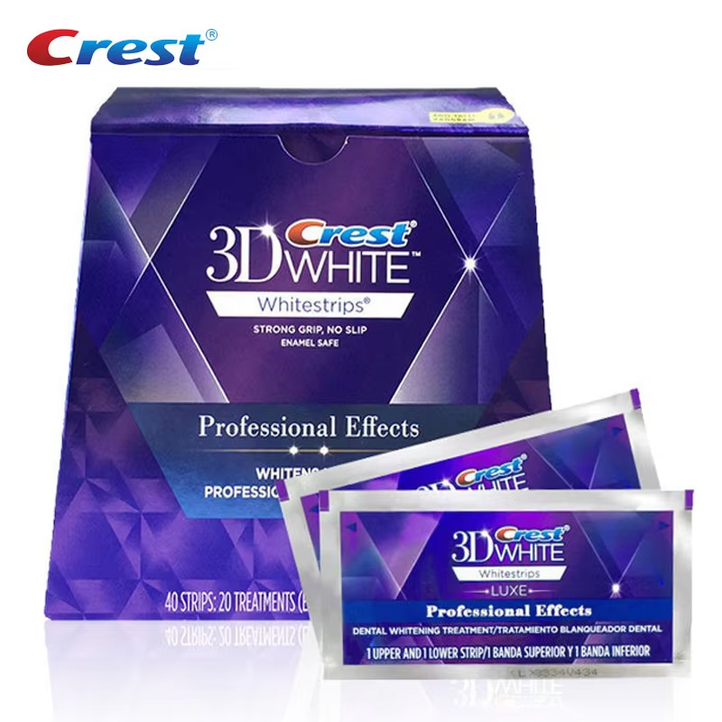 Teeth Whitening Effects - Crest 3D White Teeth Whitening Strips