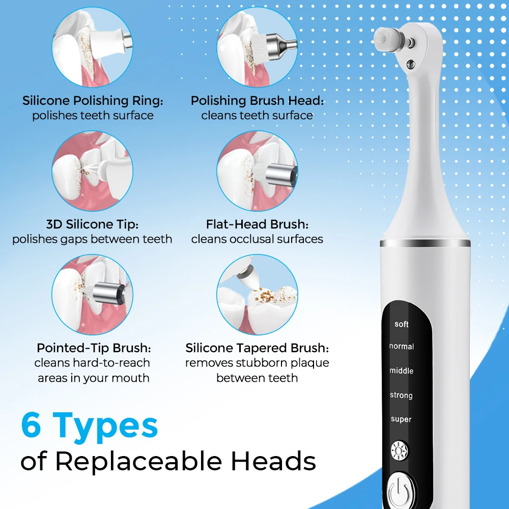 Electric Tooth Polisher Teeth  - Teeth Whitening Light Kit recensie en prijs