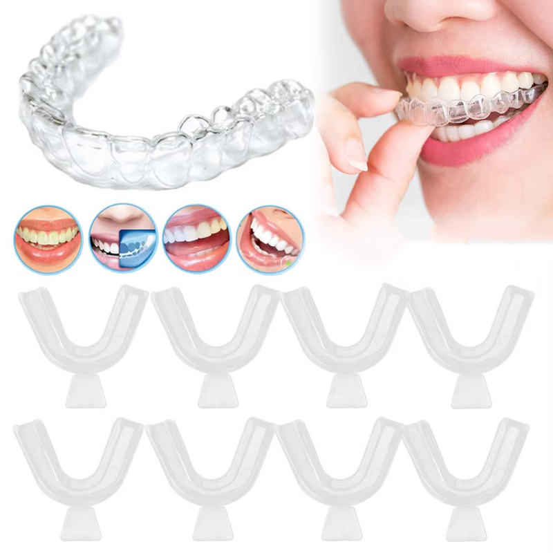 1/3/6pairs Silicone Mouth Guar - Teeth Whitening With Braces recensie en prijs