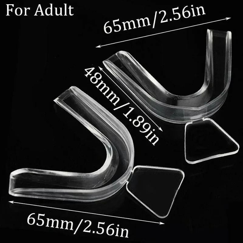 1/3/6pairs Silicone Mouth Guar - Teeth Whitening With Braces recensie en prijs