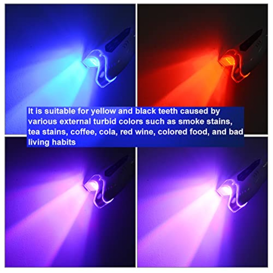 4 Color Teeth Whitening Machin - Teeth Whitening Co recensie en prijs