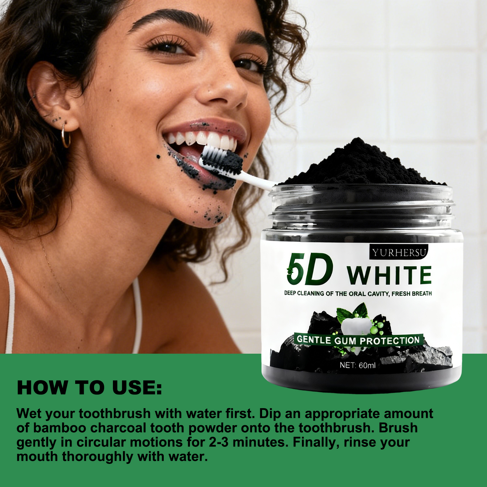 Bamboo Charcoal Teeth Whitenin - Teeth Whitening Co recensie en prijs