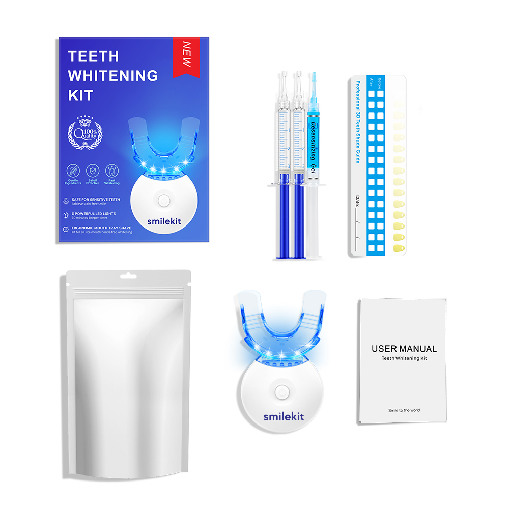 Teeth Whitening Kit - 5X LED L - Teeth Whitening Clinic recensie en prijs