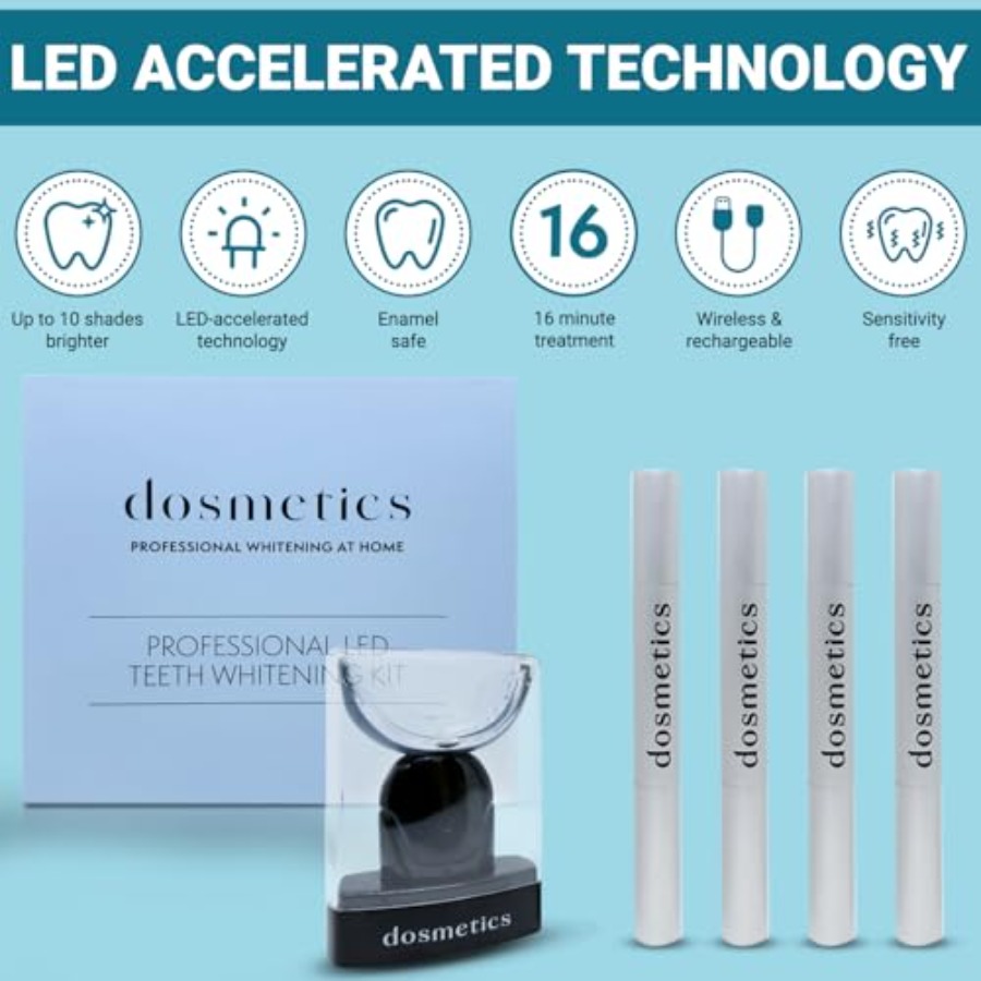 Teeth Whitening Kit with LED L - Teeth Whitening With Peroxide recensie en prijs