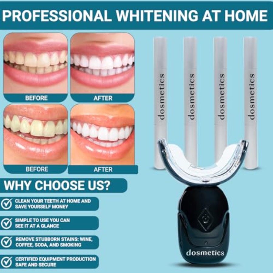 Teeth Whitening Kit with LED L - Teeth Whitening With Peroxide recensie en prijs