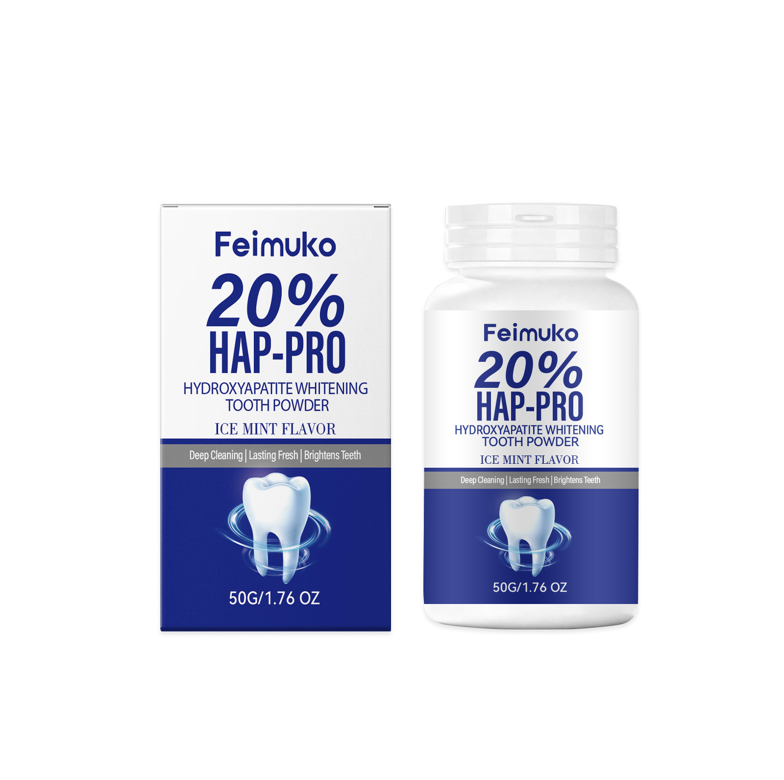 20% Hydroxyapatite Tooth Powde - Teeth Whitening Co recensie en prijs