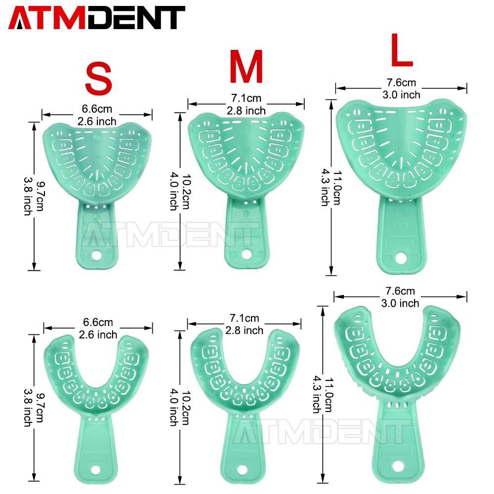 6Pcs/Set Dental Impression Pla - Teeth Whitening Tray recensie en prijs