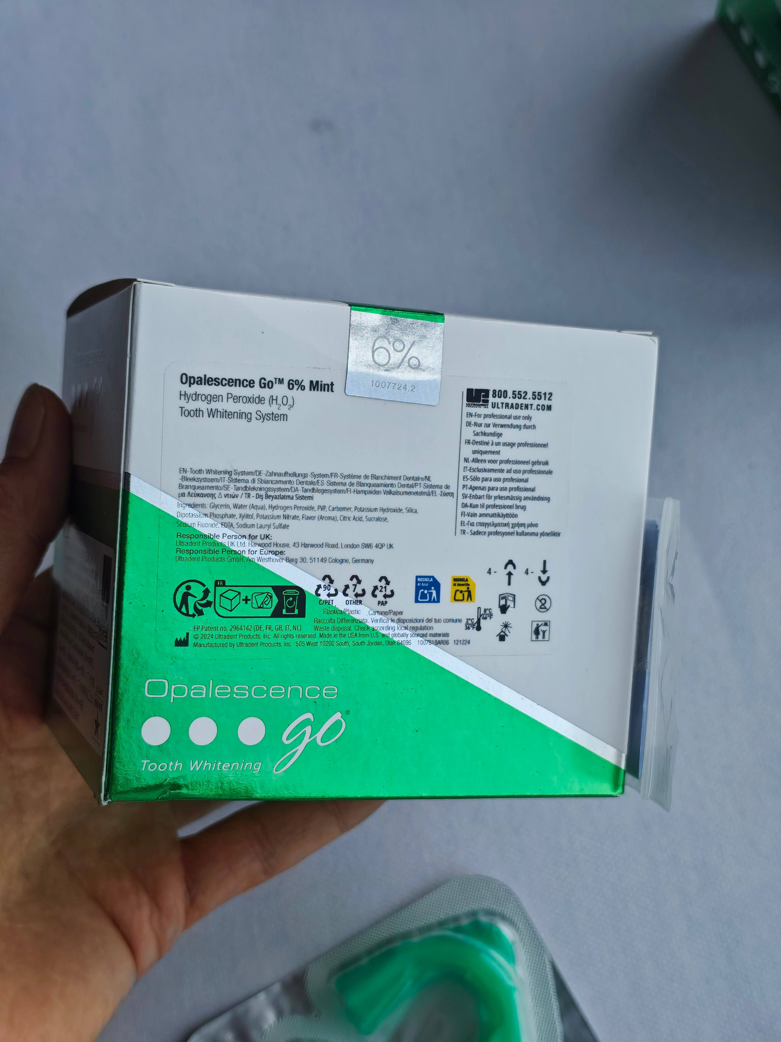 Ultradent Opalescence Go Teeth - Teeth Whitening Opalescence Go recensie en prijs