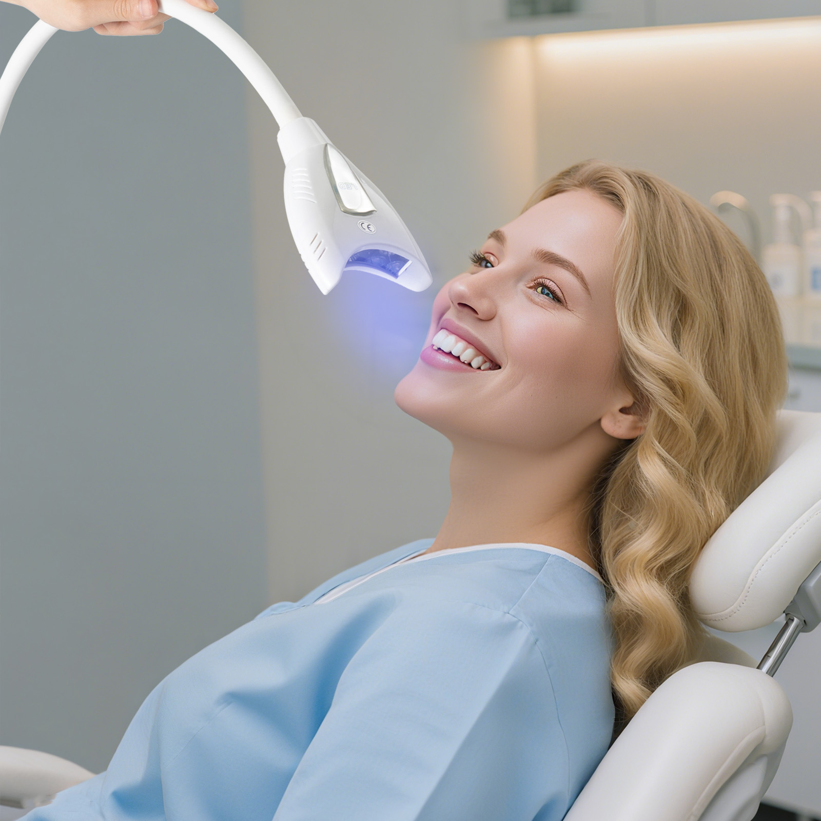 LED Teeth Whitening Lamp 2000m - Teeth Whitening Clinic recensie en prijs