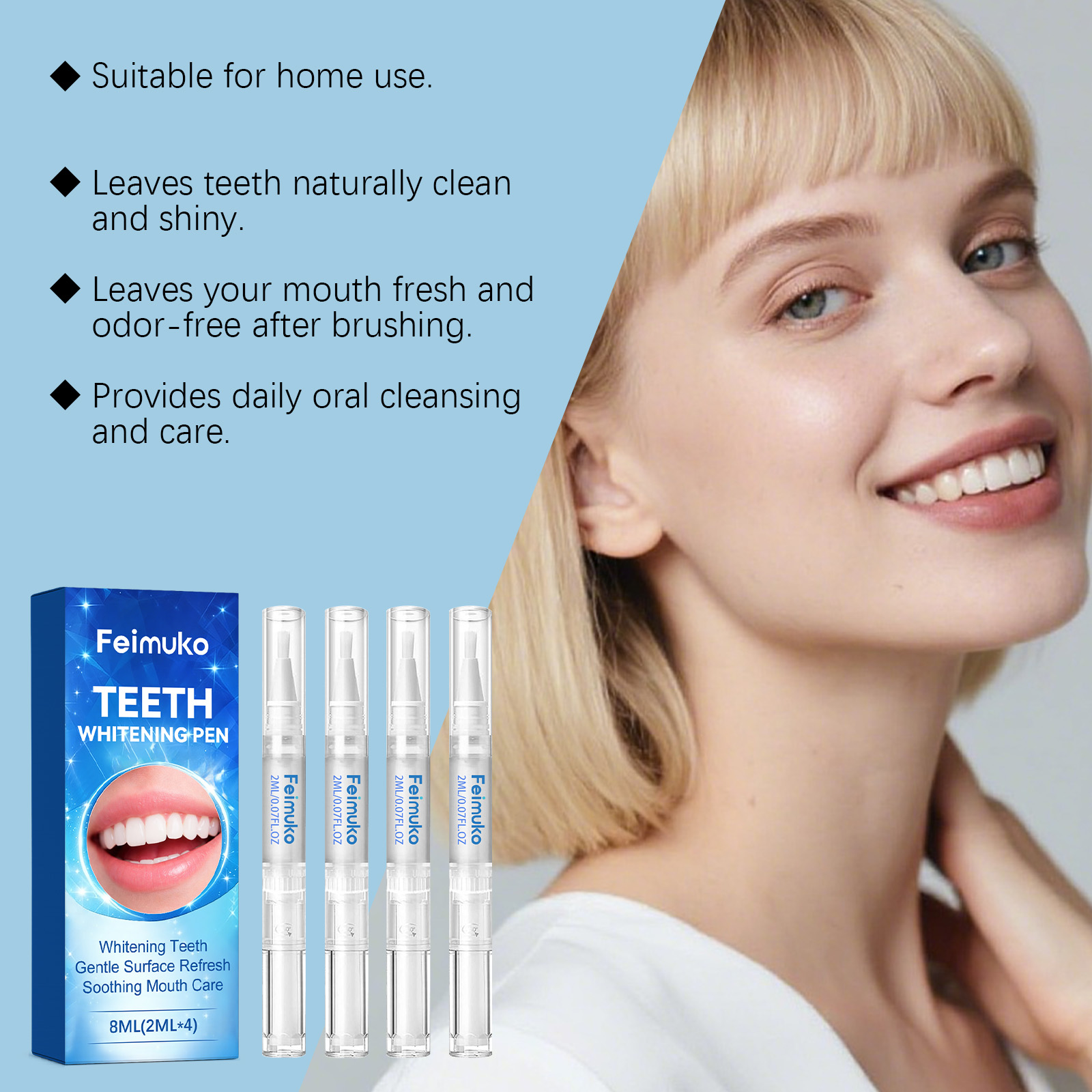 Feimuko 8ml Teeth Gel Pen Gent - Teeth Whitening Doctor recensie en prijs