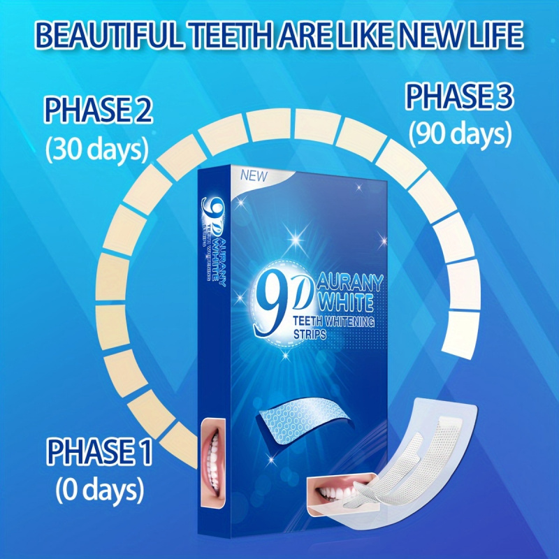 21 Pairs of 9D Aurany White Te - Teeth Whitening Clinic recensie en prijs