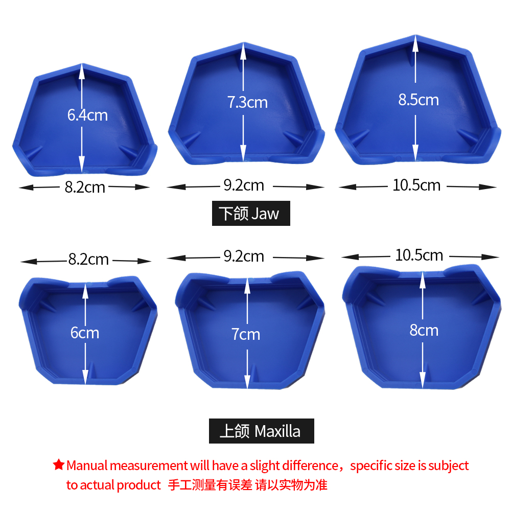 6pcs/set Dental Model Base Sil - Teeth Whitening Tray recensie en prijs