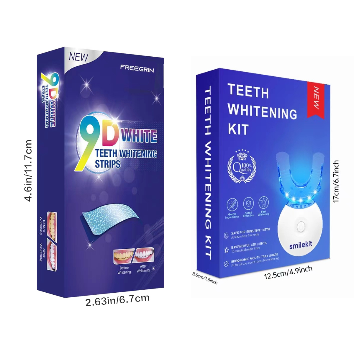 Teeth Whitening Kit - 5X LED L - Teeth Whitening Clinic recensie en prijs