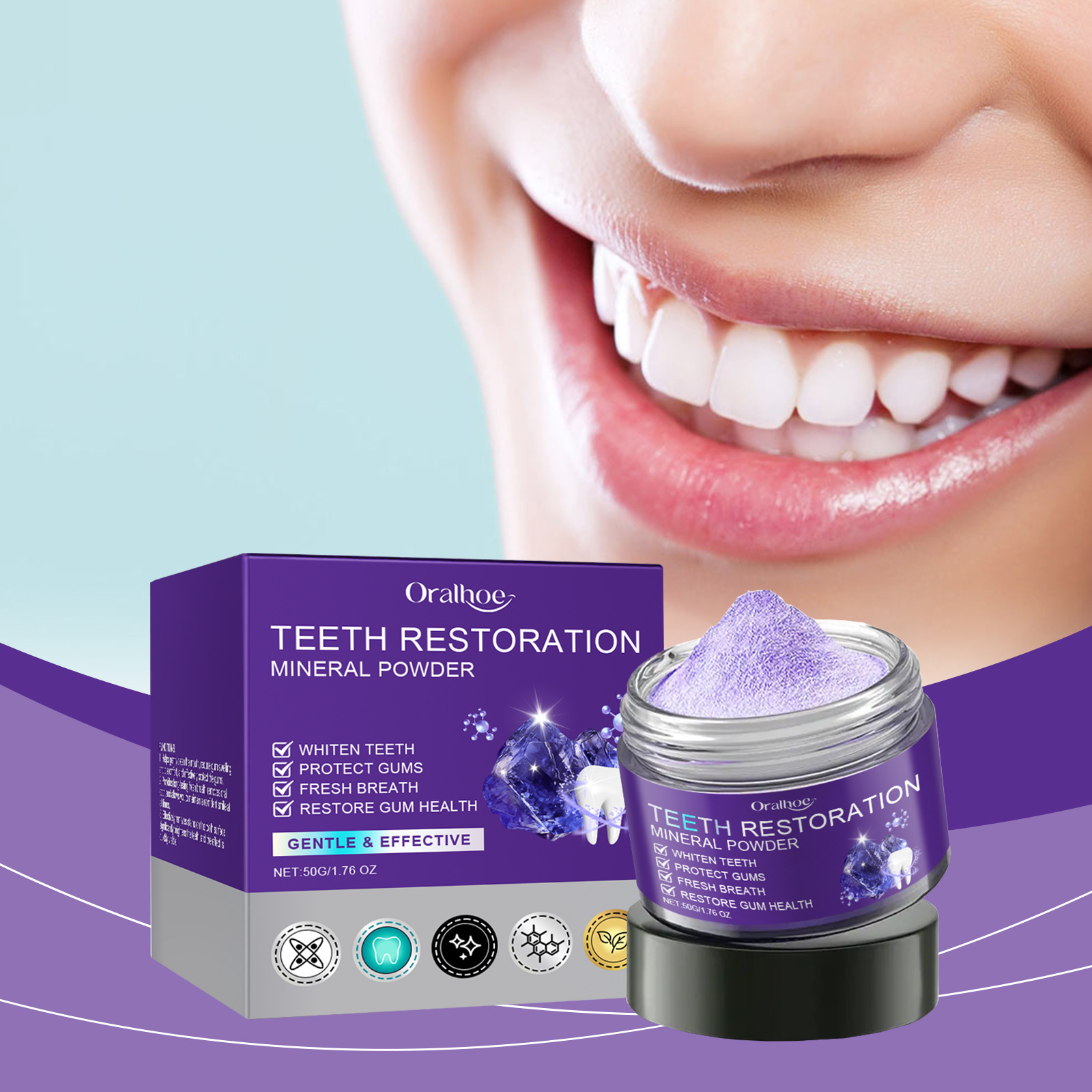 Teeth Restoration Mineral Powd - Teeth Whitening Clinic recensie en prijs