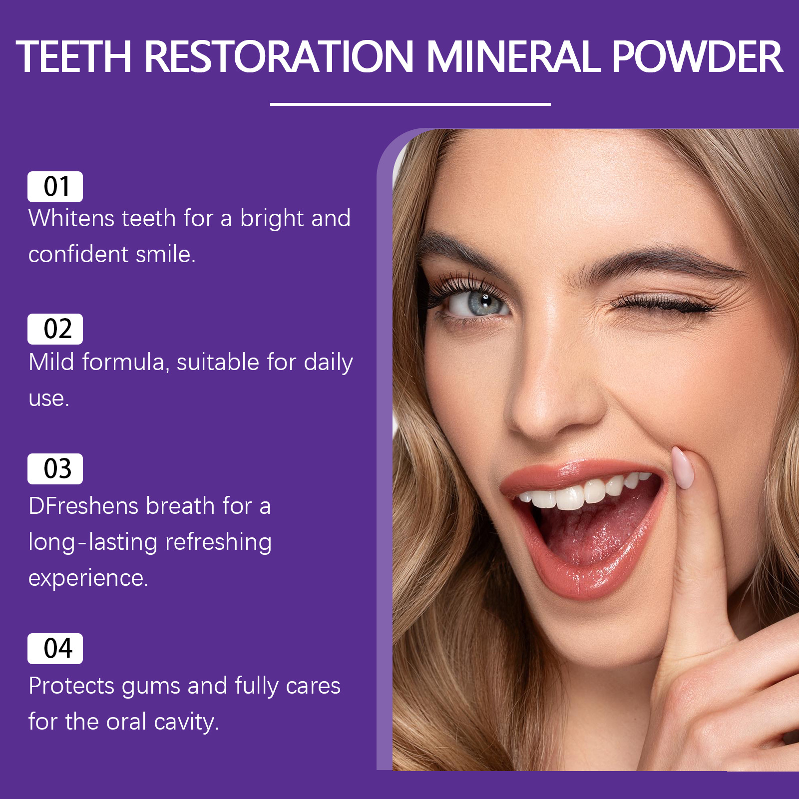 Teeth Restoration Mineral Powd - Teeth Whitening Clinic recensie en prijs