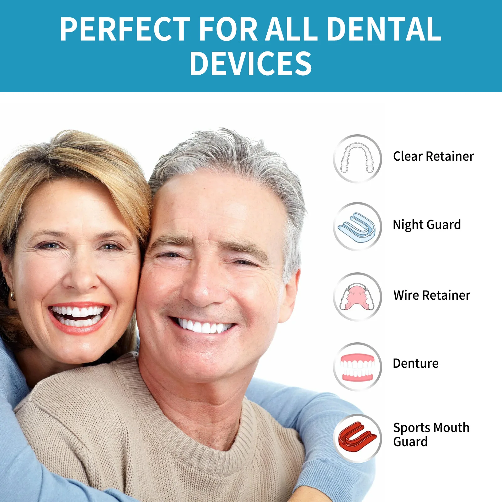 Aligner Denture Cleaner Foam D - Teeth Whitening With Braces recensie en prijs