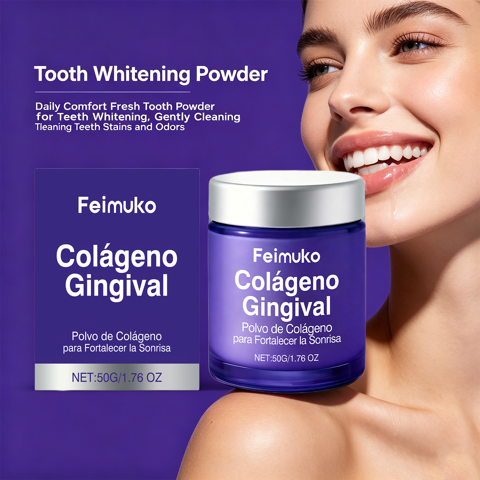 Collagen Teeth Whitening Powde - Teeth Whitening Co recensie en prijs