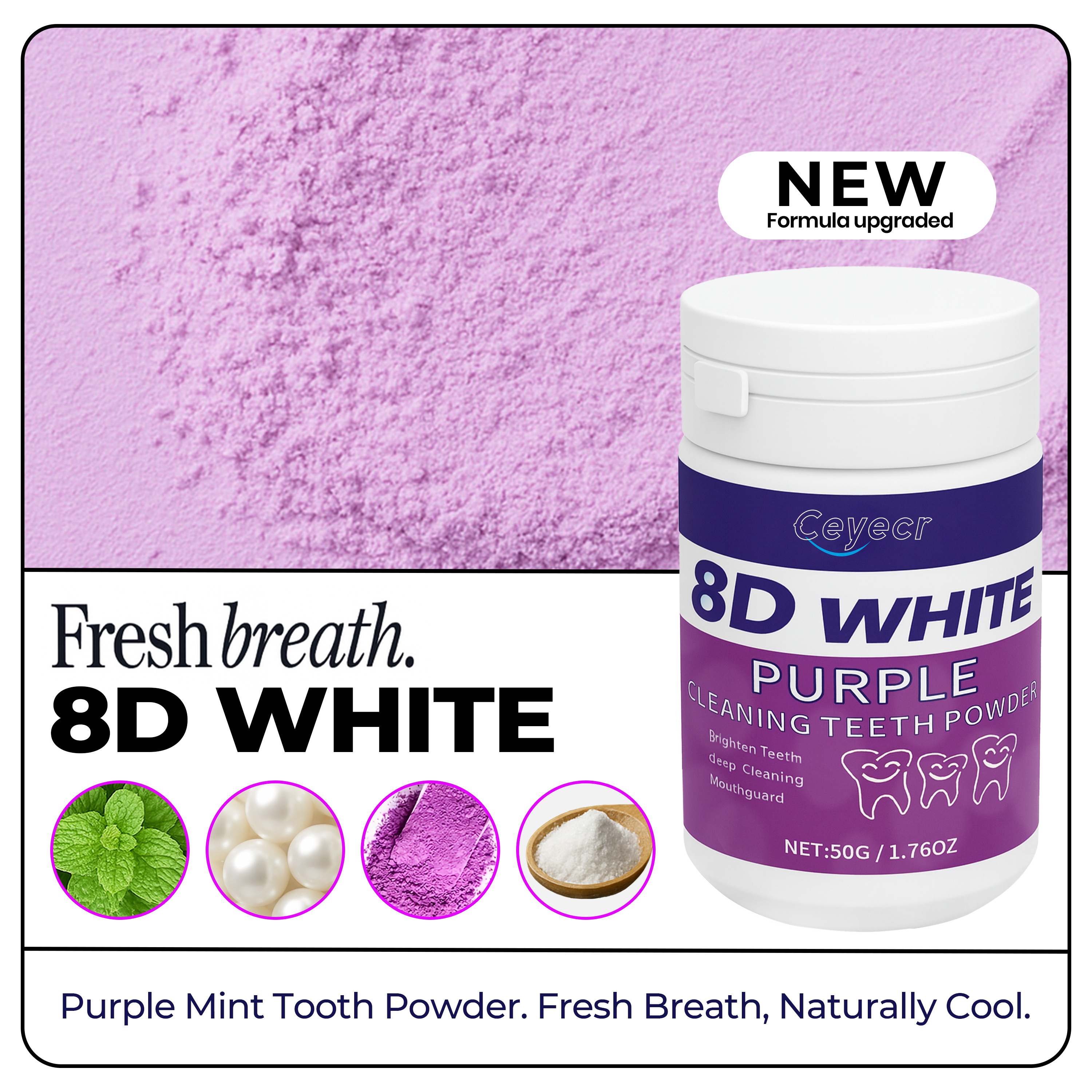 8D white Teeth Whitening Powde - Teeth Whitening Clinic recensie en prijs