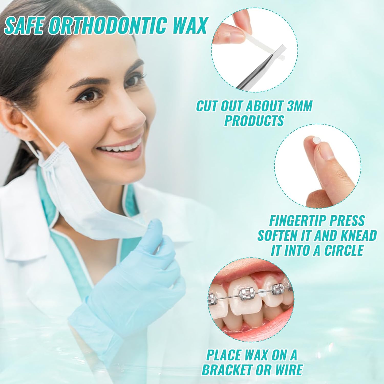10box Dental Orthodontic Relie - Teeth Whitening With Braces recensie en prijs