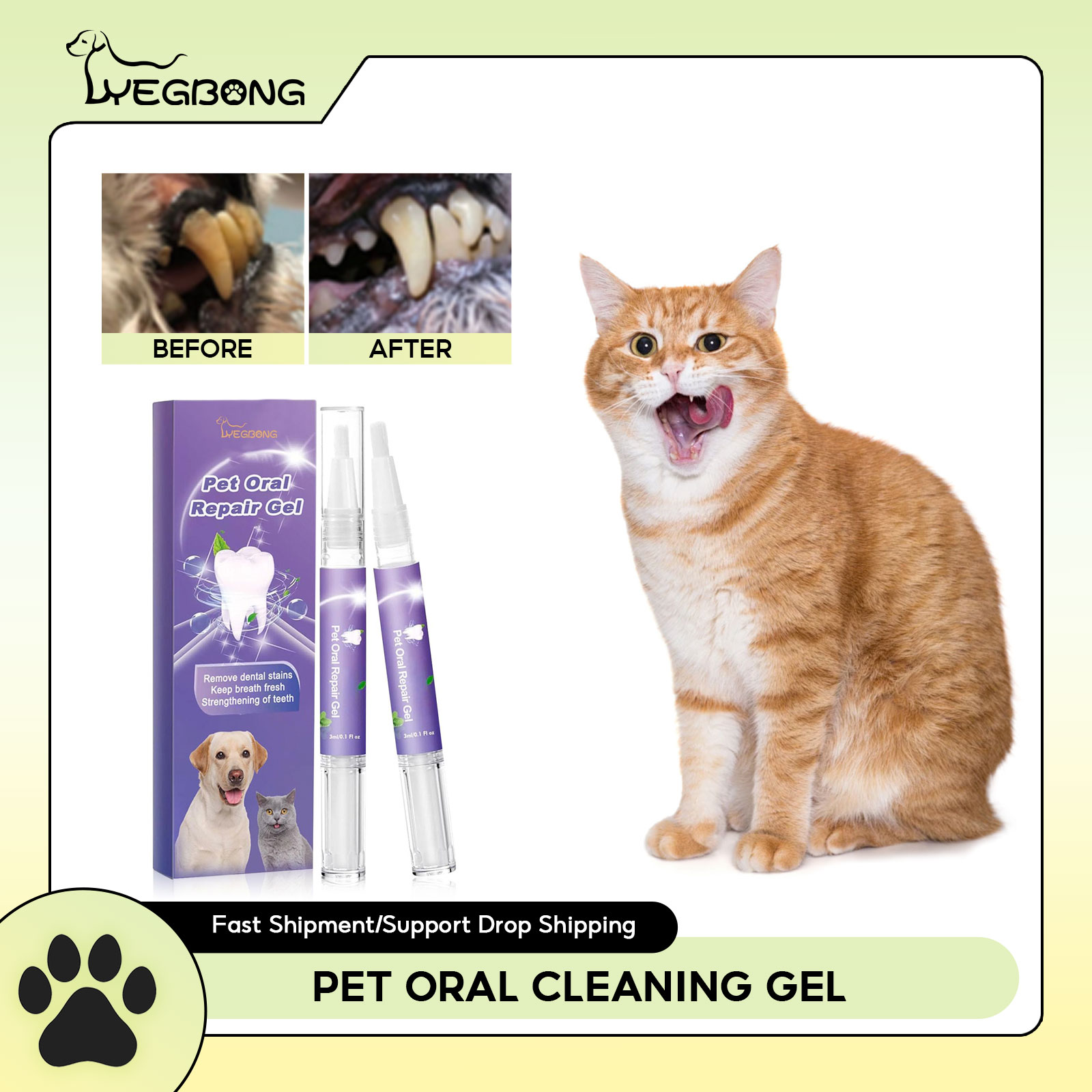 Pet Oral Repair Gel Puppy Tart - Teeth Whitening Clinic recensie en prijs