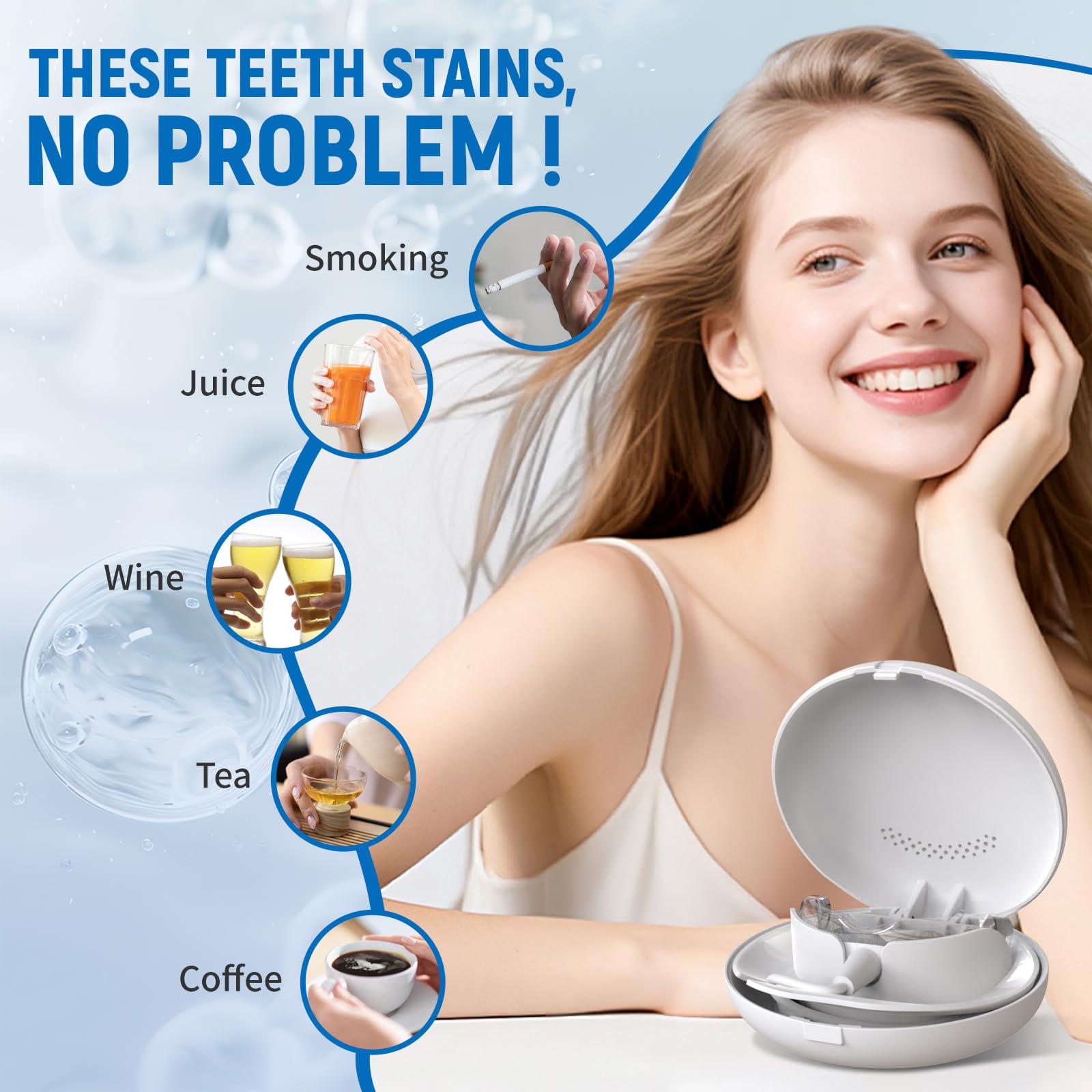 Teeth Whitening Kit 18 Diode R - Teeth Whitening Tray recensie en prijs