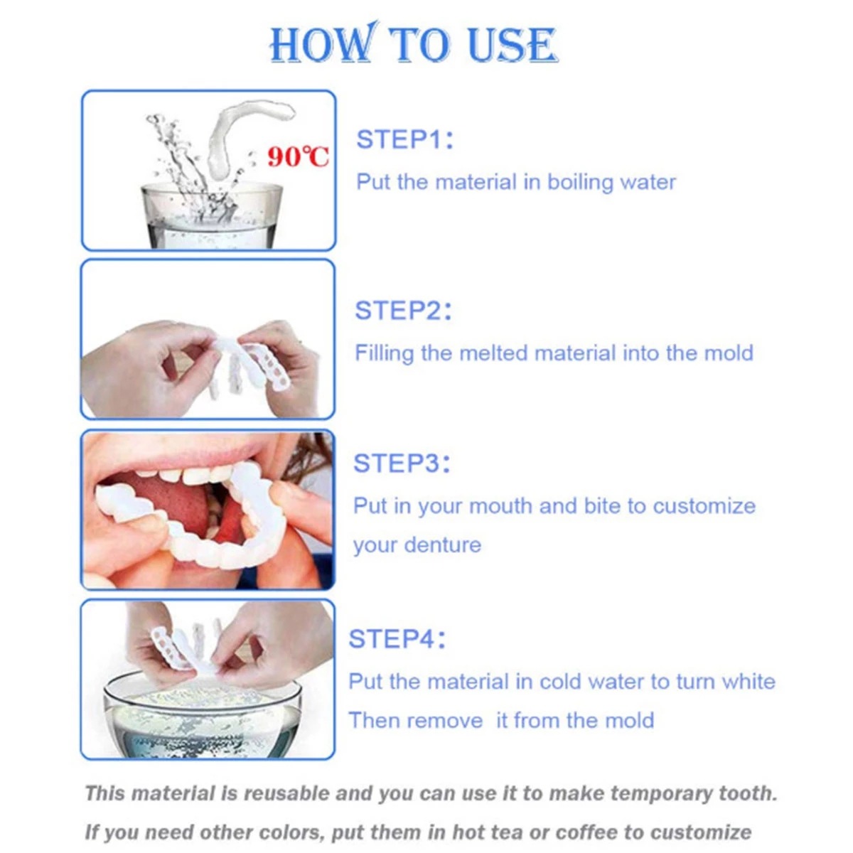 KOL Influencer Teeth Veneers R - Teeth Whitening Video recensie en prijs