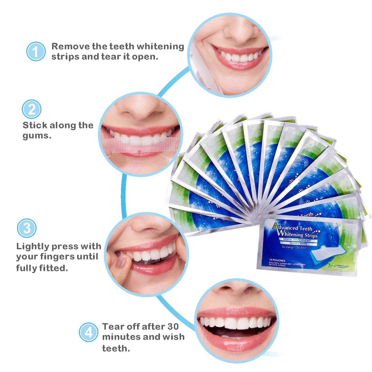 14/28pcs 3D Teeth Whitening St - Teeth Whitening Effects recensie en prijs