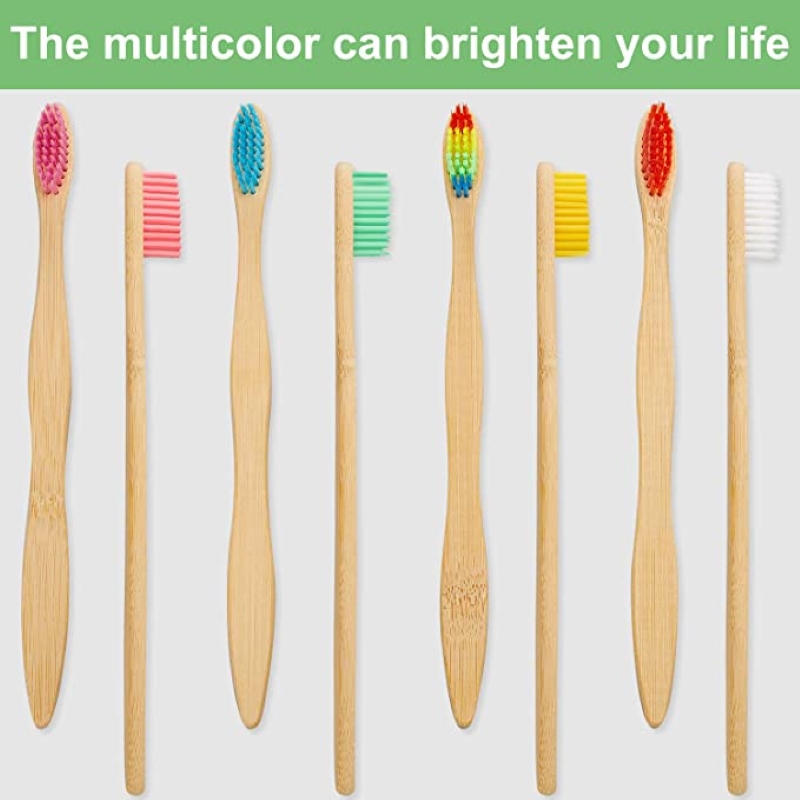 50/100PCS Colorful Natural Bam - Teeth Whitening Video recensie en prijs