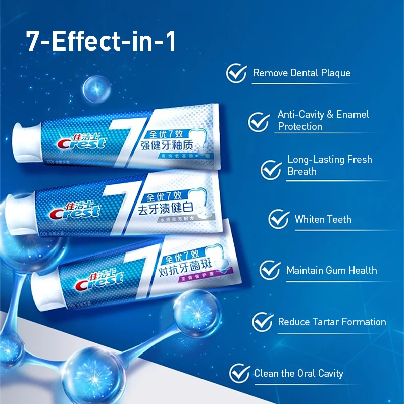 Crest 7 Effects Toothpaste Whi - Teeth Whitening Effects recensie en prijs