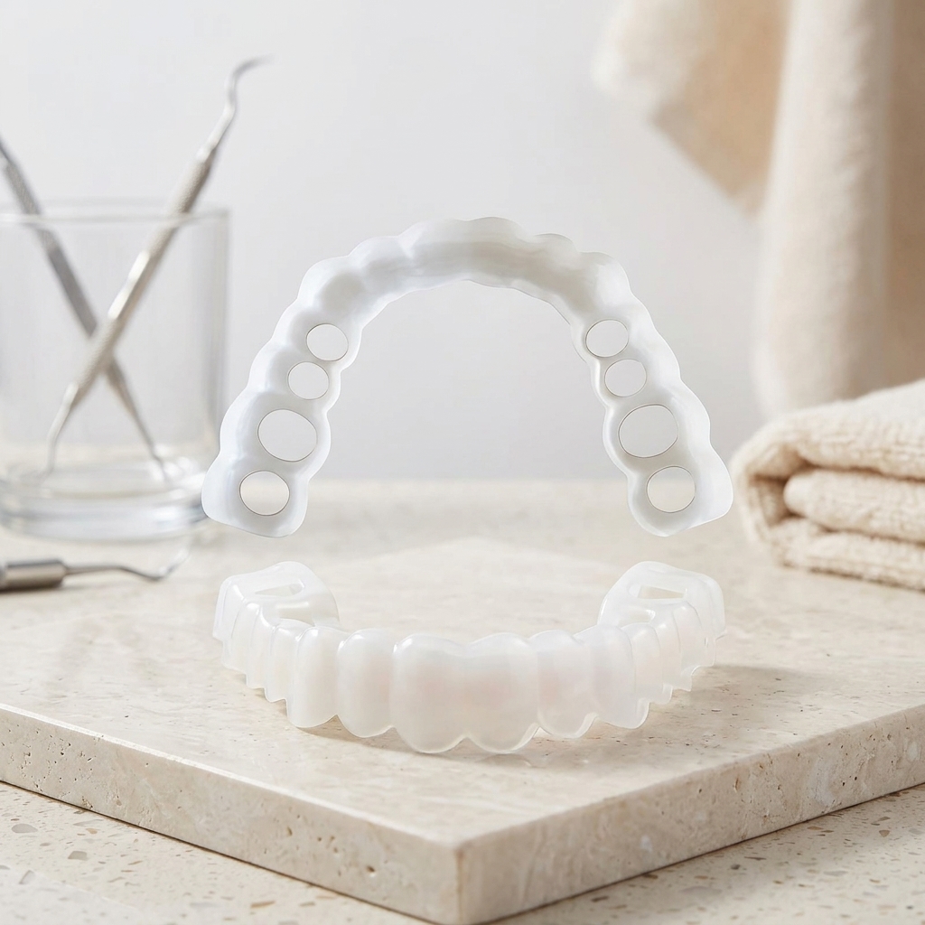 Chart Temporary Dental Braces  - Teeth Whitening With Braces recensie en prijs