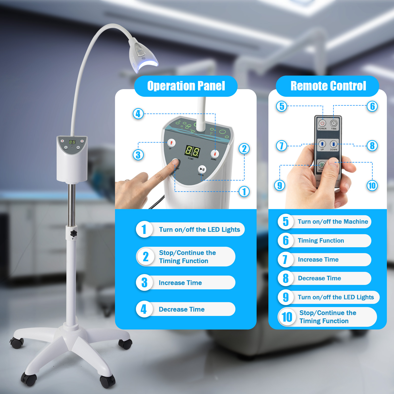 Mobile Dental Teeth Whitening  - Teeth Whitening Video recensie en prijs