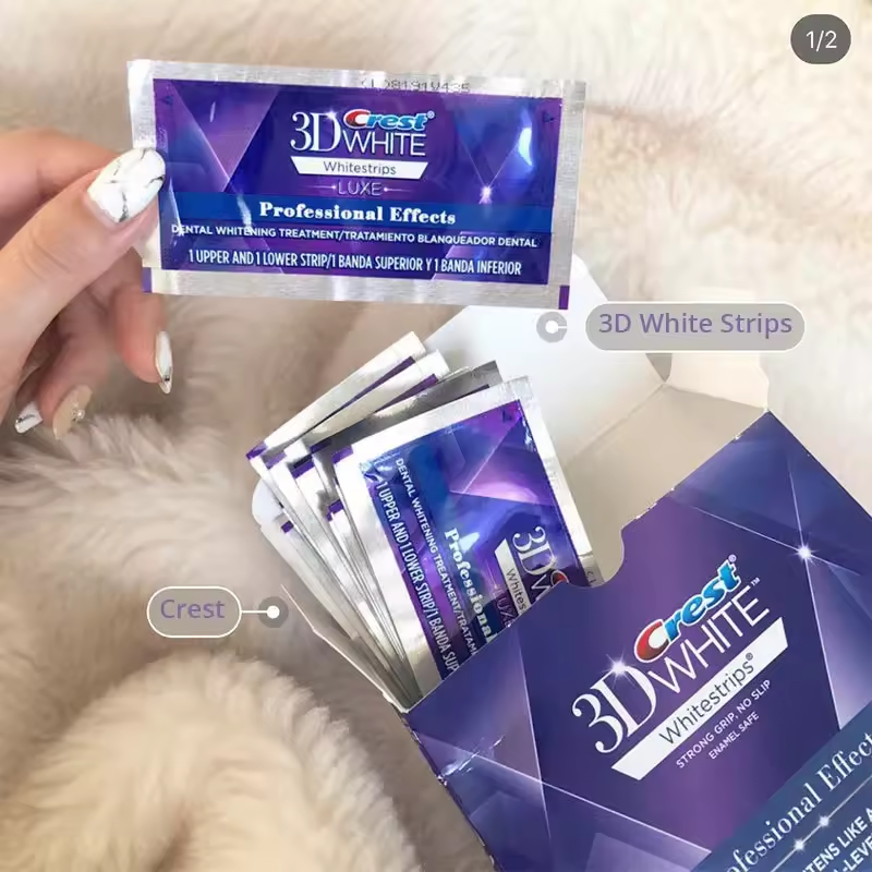 Crest 3D White Strips Teeth Wh - Teeth Whitening Effects recensie en prijs