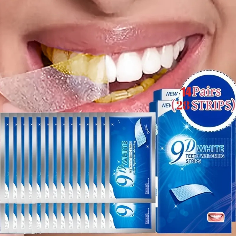 Teeth Whitening Strips - 9D Te - Teeth Whitening Effects recensie en prijs