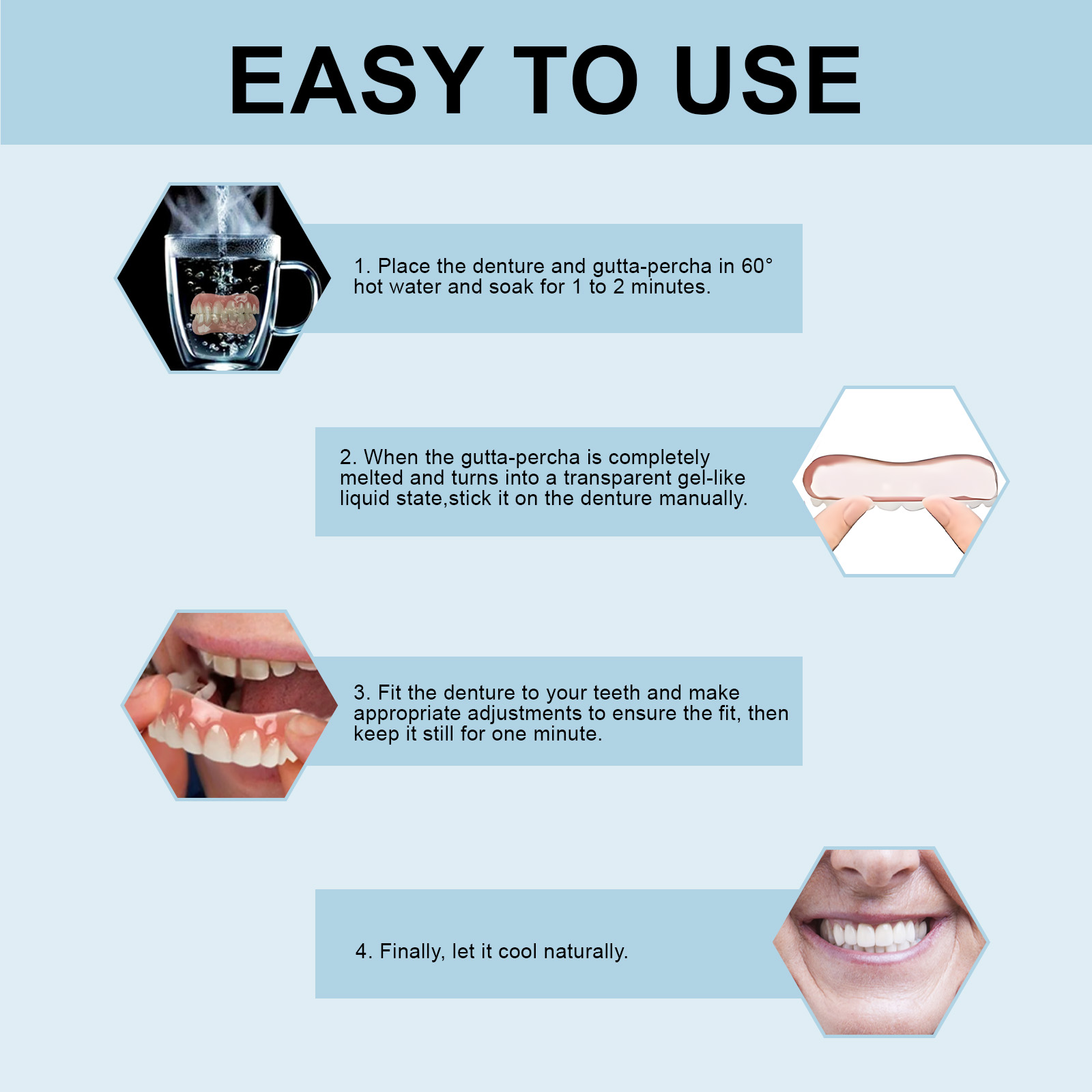 Silicone Denture Set Fit Tempo - Teeth Whitening With Braces recensie en prijs