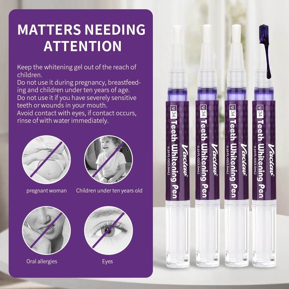Vaclav V34 Purple teeth whiten - Teeth Whitening Clinic recensie en prijs