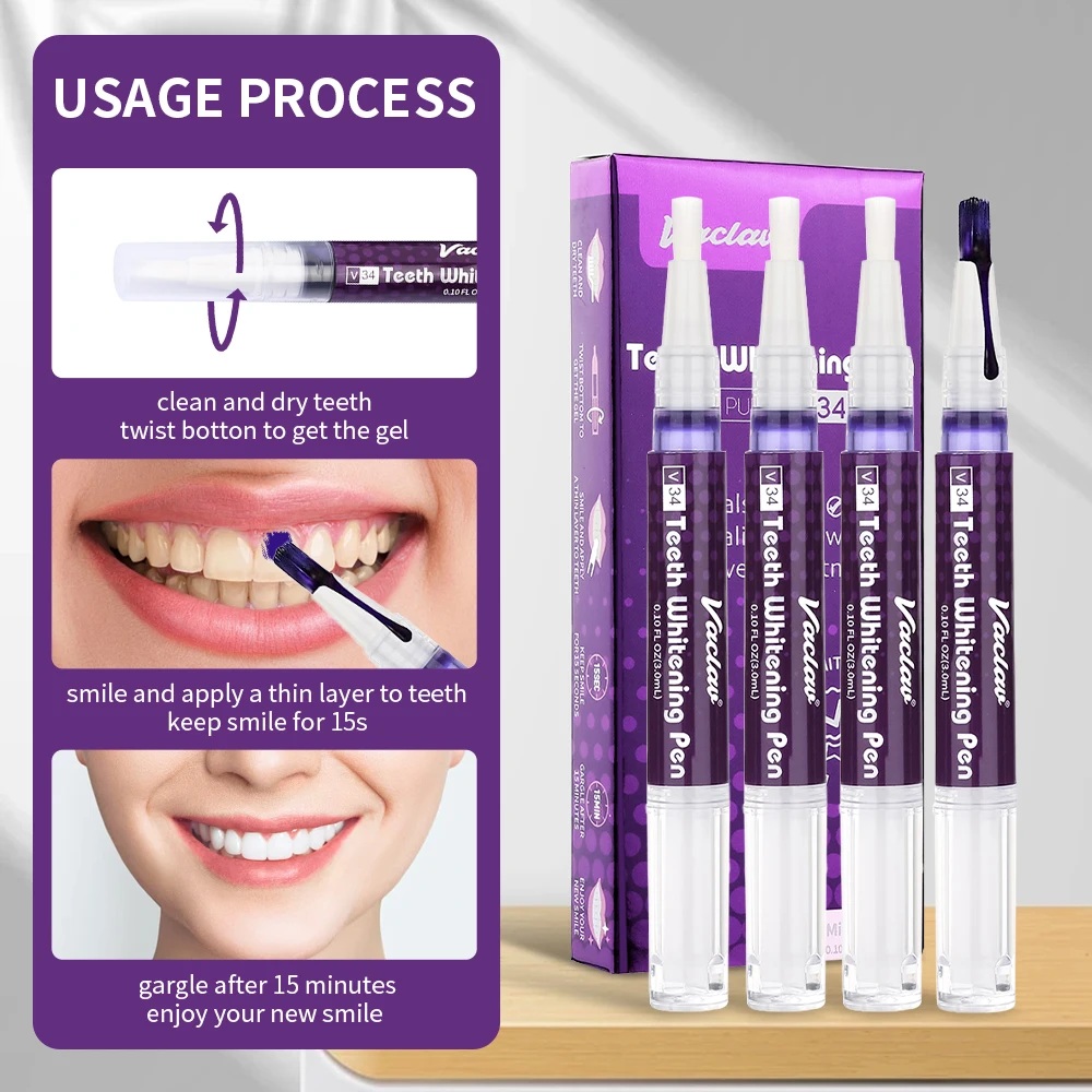 Vaclav V34 Purple teeth whiten - Teeth Whitening Clinic recensie en prijs