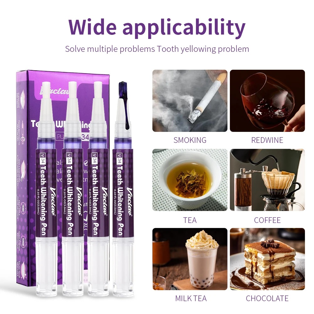 Vaclav V34 Purple teeth whiten - Teeth Whitening Clinic recensie en prijs