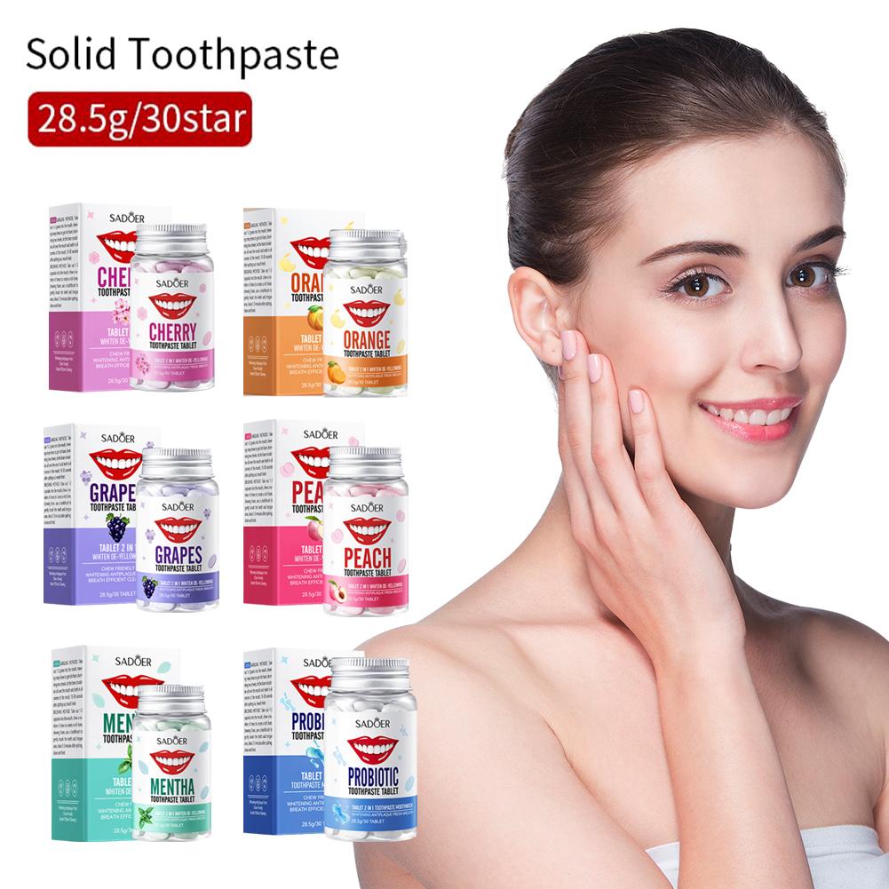 Mint Solid Toothpaste Tablets  - Teeth Whitening Co recensie en prijs